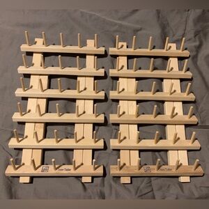 Sewing thread racks